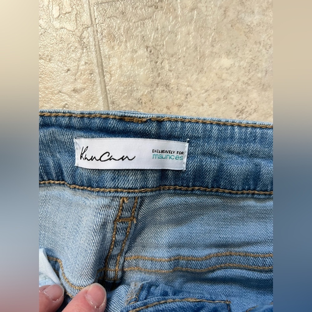 Women’s KanCan distressed jeans sz 30 - Picture 6 of 9